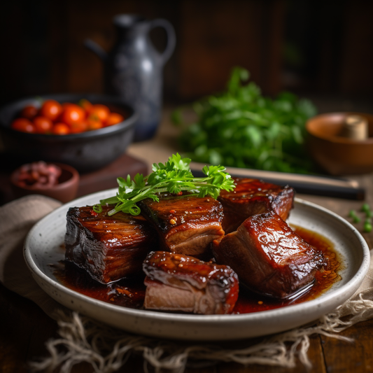 Red-Braised Pork Belly (红烧肉)